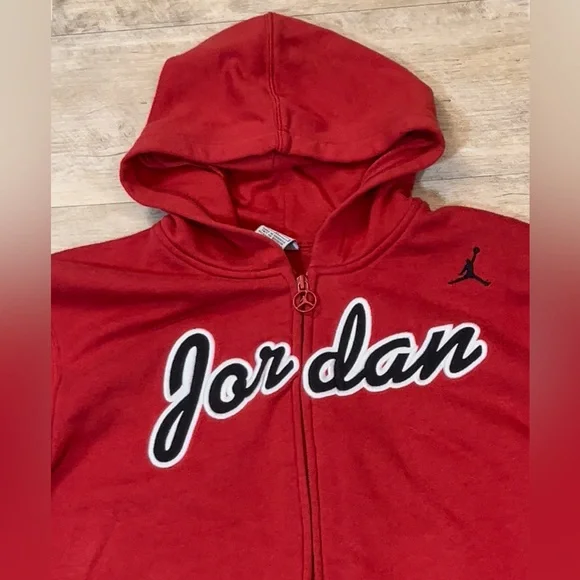 Jordan Boys Jumpman Full Zip Hoodie Size XL (20) - Picture 2 of 8